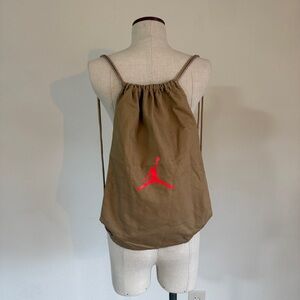 Travis Scott x Jordan Drawstring Backpack Cactus Jack Jumpman Bag